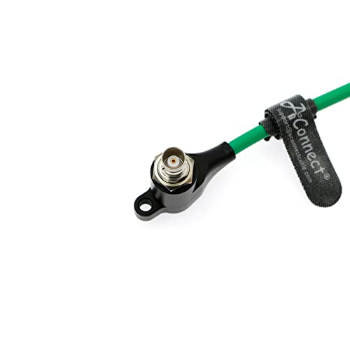 AConnect SDI-Protector-kabl za crveno-Komodo galvanski-izolatori BNC muški na BNC ženski kabl za napajanje 8inch / 20cm zeleni
