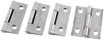 X-dree 4 kom 4,8 mm rupa metal rotirajuće ormare za ormar za ormar za vrata siva 1.5 (4 Unidades 4,8mm Agujero