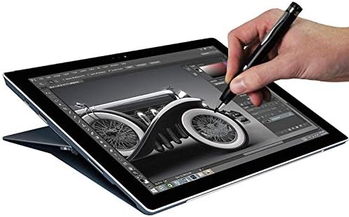 Navitech srebrni mini fine tačaka digitalna aktivna olovka Stylus kompatibilna sa Lenovo Chromebook S330