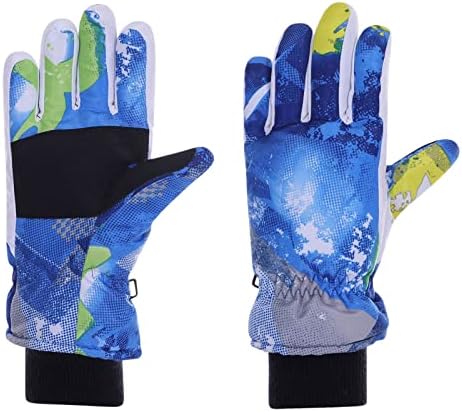 Qvkarw vanjski zimski dječaci sportske rukavice za 6-15 godina rukavice za snijeg otporne na vjetar skijanje djeca djevojke rukavice rukavice rukavice za muškarce zima topla