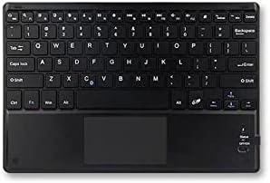 BoxWave tastatura kompatibilna sa Xiaomi 12x-SlimKeys Bluetooth tastatura sa Trackpadom, prenosiva Tastatura sa Trackpadom za Xiaomi 12x-Jet Black