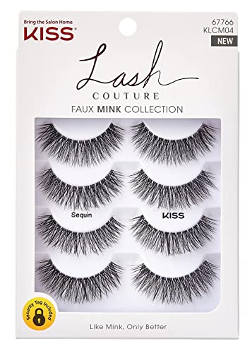 Kiss Lash Couture Faux Mink Sequin Multi-Pack
