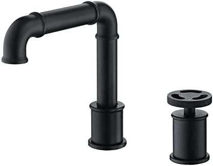 Slavina za kupaonicu, mikser za jednokrevetne ručke dodir Industrijski stil mat crnog kupaonice sudoper