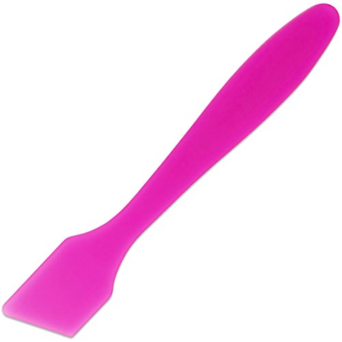 Pana 7.35& 34; Pink veliki fleksibilni miješanje lopatica za višekratnu upotrebu kozmetičke kože krema