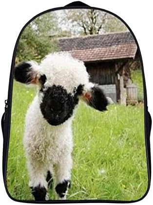 Škotska crna ovca putni ruksak estetska torba za knjige teški rameni Radna torba za muškarce školske žene