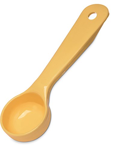 Proizvodi Carlisle FoodService Izmjerite MESSER Čvrsta mjerna kašika s kratkom ručkom, 1 unca, žuta