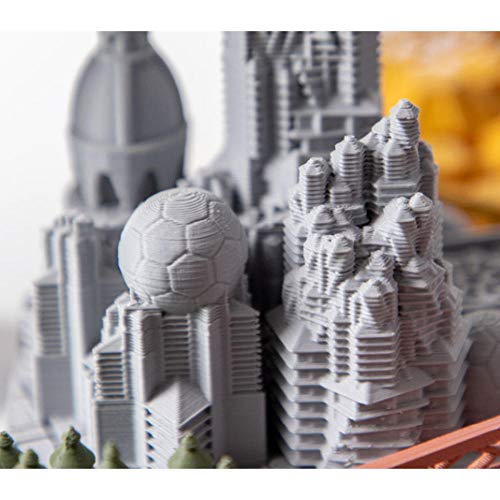 3D filament pisača 1kg, PLA K5M Filament 1,75mm, mat tekstura-smeđa