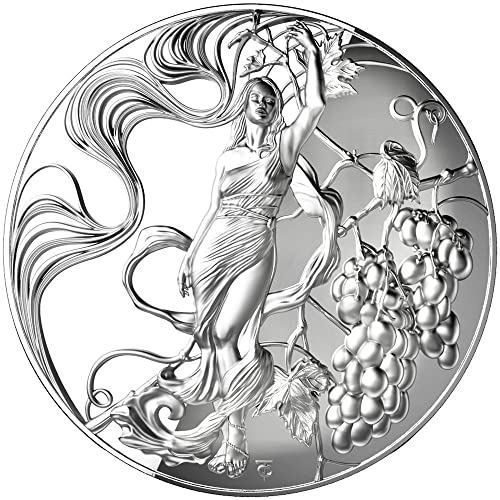 2022 DE Moderna prigodna Powercoin Liberty Fortress 2 oz Silver Coin 5 $ Niue 2022 Dokaz
