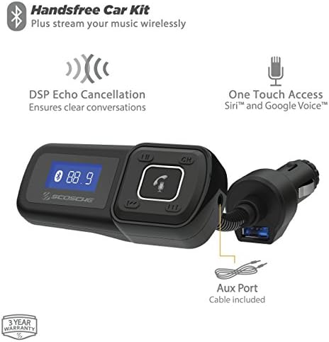 Scosche BTFM BTFREQ univerzalni Bluetooth Handsfree auto komplet sa FM predajnikom za vozila