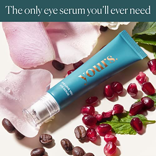 Tvoj Serum za njegu kože za oči sa kofeinom i antioksidansima / hidratima & amp; posvjetljuje područje oko