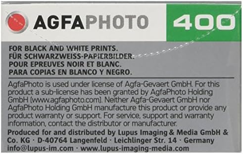 Agfa Photo APX 400 Prof 135-36 Film kamere