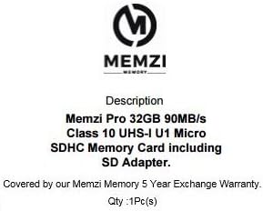MEMZI PRO 32GB Klasa 10 90MB/s Micro SDHC memorijska kartica sa SD adapterom za Lightdow LD-4000, LD-6000, LD-V3, LD - 4k sportske akcione kamere