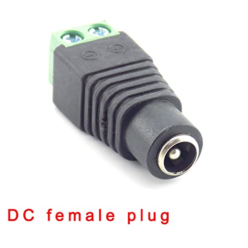 12V DC muški ženski utikač 5,5 x 2,1 mm DC dodatna oprema za napajanje priključak za priključak za priključak