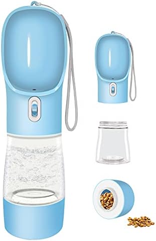 Cappaw boca za vodu za šetnju, prijenosni dozator vode za pse, multifunkcionalni i odvojivi dizajn kombinovani
