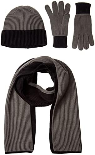 Essentials Unisex-Odrasli Plit Hat, šal i rukavice