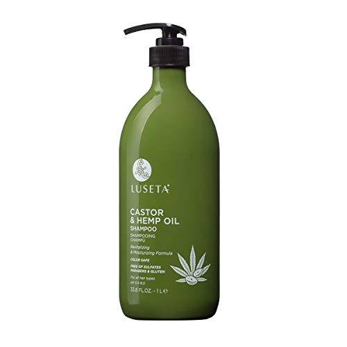 Luseta Castor & amp; konoplje ulje šampon za rast kose, gubitak kose/popravak, zgušnjava & obogaćuje stanjivanje