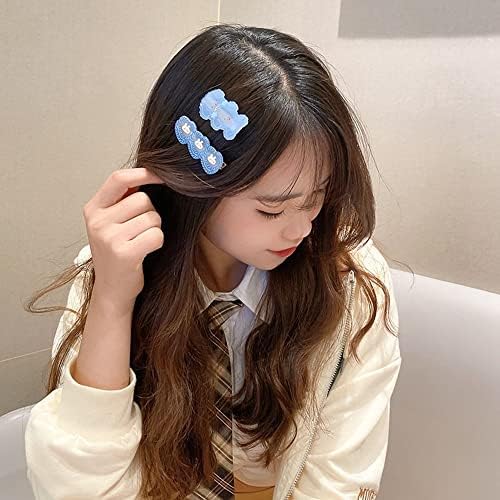 Houchu Korean Style Clip All-Match Slatka djeca Hairpin Duckbill Clip CAT LJUBAV LJUBAV KROVA SRCE GIRL