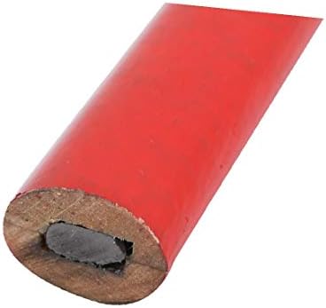 X-Dree Stolarija drva Pribor za drva sa drvenim ugljenim ugljenim ugljenim ugljenom crveni poklopac 4pcs