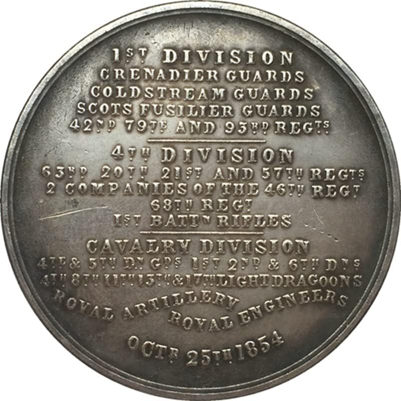 1854. američki kovanice kovanica kovanica sa bakarom u srebrnim srebrnim prigodnim kovanicama kovanica