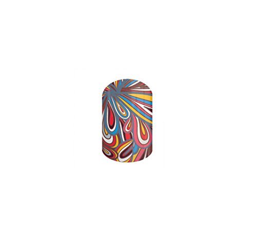 Groovy Man Full Nail Decals nail Wraps Set od 18