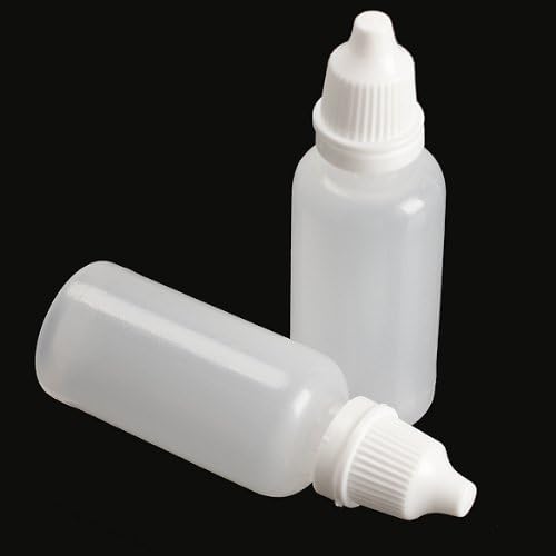Ericotry 50 kom 20ml prazne plastične stisnute bočice sa kapaljkom koje padaju bočice za oči tečnost za