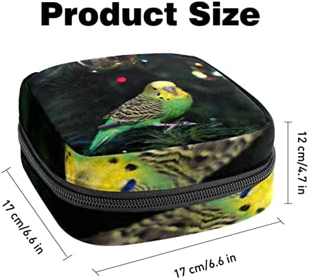 Prekrasna papagajna sanitarna torba za skladištenje u salvetima Menstrualna jastučna torba Portable menstrualna