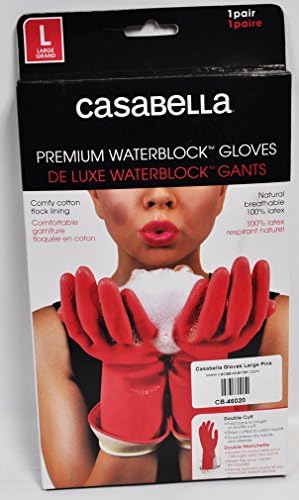 Casabella Water Stop Premium Rukavice Velike Roze