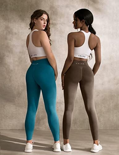 CELER Workout gamaše za žene Tummy Control Hemistry Bešavne guzice za dizanje teretane High Struk joga hlače