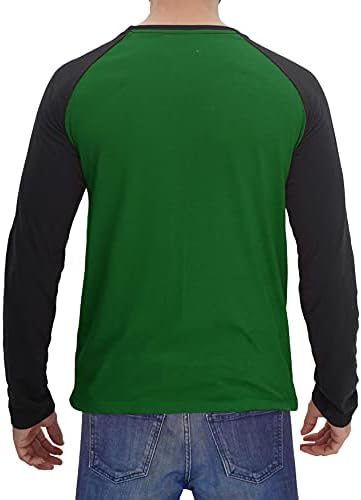 Decumm Raglan majica Muškarci - meki sportovi za bejzbol majice dugih rukava za muškarce
