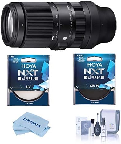 Sigma 100-400mm f / 5-6.3 DN DN OS Savremeni objektiv za Sony E, paket sa hoya nxt plus 67mm CPL + UV filter
