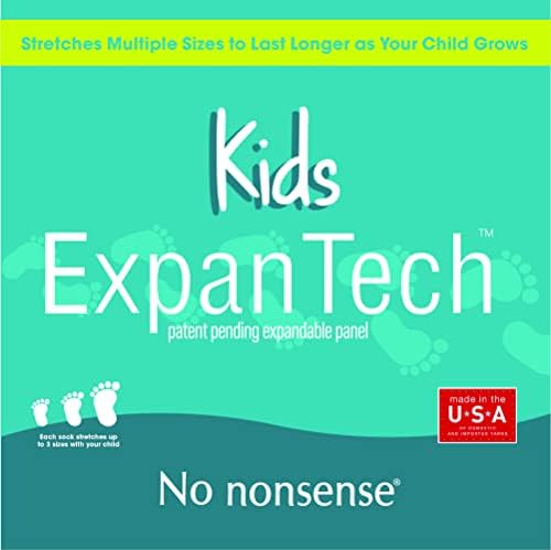Nema gluposti Unisex-Childs Kids Sport No Show Sock Expantench - 12 Pair Pack