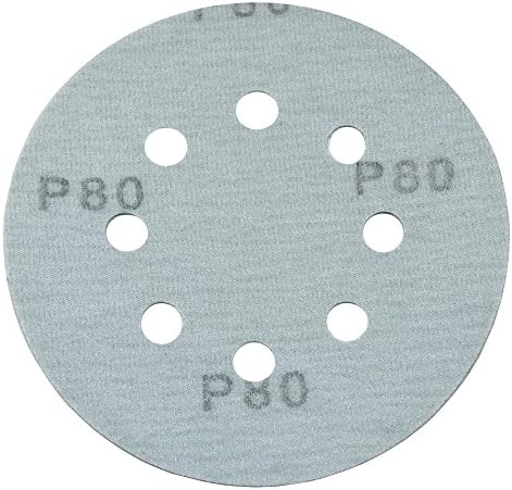 HQRP 5 8-rupa sa brusnim diskovima od 80 griz kompatibilni sa porter-kablom 382 slučajnim brusnim papirom