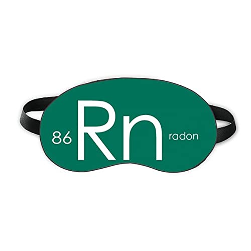 Kesteristi elementi Period Tabela Rijetka plina Radon RN Sleep Eye Shield Soft Night Poklopac za sjenilo
