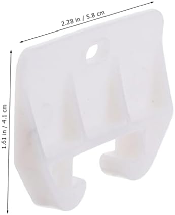 Doitool bijeli ormar Bijela ladica 20kom vodilice za plastične ladice ladica vodilice za praćenje komoda