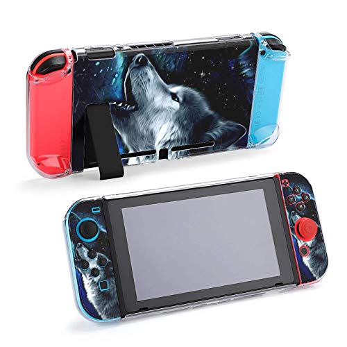 Futrola za Nintendo Switch Howling Wolf Set od pet komada zaštitni poklopac futrola za konzole za igre za