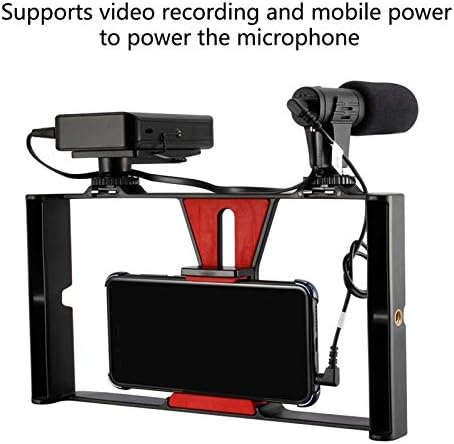 ZLDQBH Komplet za mikrofon kamere za videozapisnu livestream snimak za vanjsku fotografiju uživo