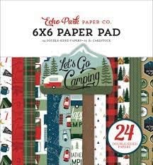 Echo Park Paper Company idemo na kampiranje 6x6 pad papira, više