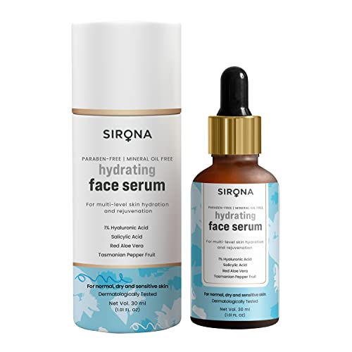 Sirona 1% Serum hijaluronske kiseline za intenzivnu hidrataciju / dnevni hidratantni Serum za lice za žene