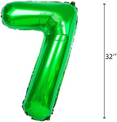 Shikuer broj 49 baloni 32 inčni digitalni balon abeceda 49. rođendan baloni Digifren 49 helijum baloni Veliki