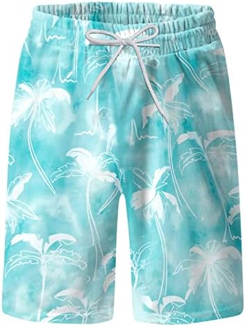 WenKomg1 kupaćim trupovima za muškarce, ljetni brza suha havajskih kratkih ploča plaže kratke hlače tropske