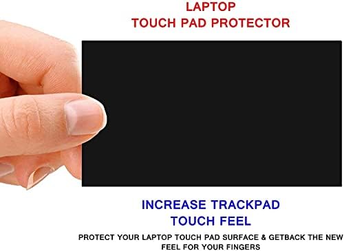 Ecomaholics Premium Trackpad Protector za HP Omen 15 15.6 inčni Laptop, crni poklopac touch pad Anti Scratch