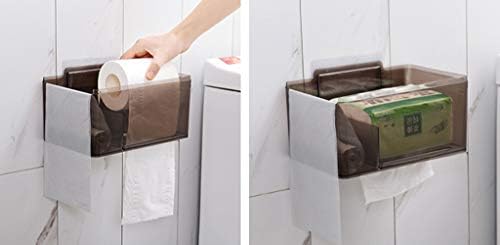 FXZZA toaletni držač za držač za papir sa držačem za nosač tkiva za zid Sekcija samoljepljiva vodootporna