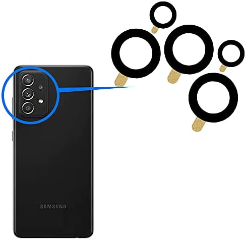 MMOBIEL zadnja kamera zamjena stakla sočiva kompatibilan sa Samsung Galaxy A52 5G / A52 4G / A72 / a52s