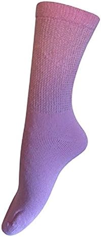 Ženska dijabetička čarapa za posade 9-11, ružičasta, izrađena u SAD-u