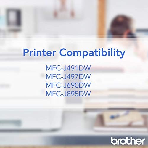 Brother Printer LC3011BK Singe Paket Standardni kertridž daje do 200 stranica LC3011 mastilo crno