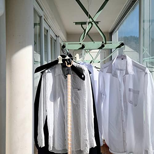 STOBOK Closet Rod Extender viseći stub za ormar sa kukom Retriver odjeće teleskopska vješalica za odjeću