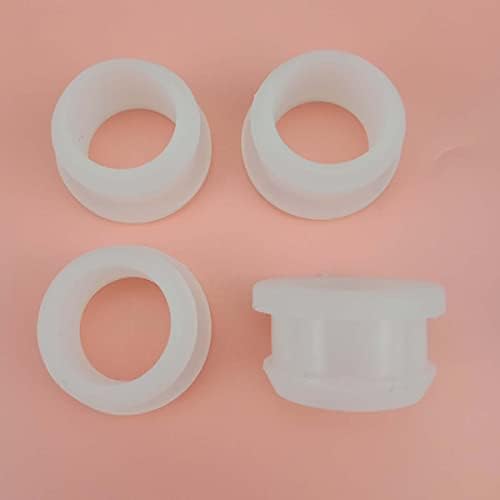 4,5-30mm Višebojna silikonska gumena gumena žičana zaštitna zavojnica gumene zaštitne prstenske kape šuplje